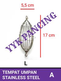 Gambar A tempat umpan stainless steel parukan keranjang wadah ranjau MURAH - S dari YYK MURAH 2 undefined 5 Tokopedia
