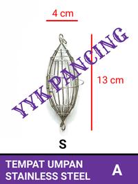 Gambar A tempat umpan stainless steel parukan keranjang wadah ranjau MURAH - S dari YYK MURAH 2 undefined 3 Tokopedia
