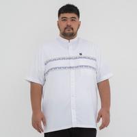 Gambar Kemeja Koko Jumbo Big Size Pria Laki Cowok Putih Sandi Rumput BAH 612 - S (2XL) dari Lemoo ID undefined 1 Tokopedia
