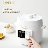 Gambar Digital Pressure Cooker 3L - Panci Presto Multifungsi Ravelle dari Jawa Electrik undefined 4 Tokopedia