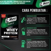 Gambar L-Men Hi Protein Whey Daily Dark Chocolate - Suplemen Tingi Whey dari allowhen undefined 2 Tokopedia