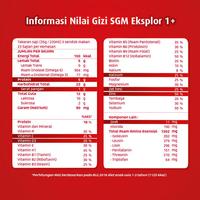 Gambar BARU SGM EKSPLOR 1+ IRONC SUSU BUBUK PERTUMBUHAN ANAK VANILA 900 G dari Juno Koleksi undefined 5 Tokopedia