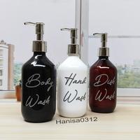 Gambar Botol Pump 300ml Sabun Cair Warna Hitam Putih Coklat Luxury Silver - Botol Coklat, Hand Sanitizer dari Hanisa0312 undefined 1 Tokopedia