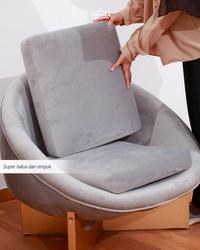 Gambar Tripleka-Sofa Tunggal bulat/Mebel Jepara dari Tripleka Furniture Official undefined 4 Tokopedia