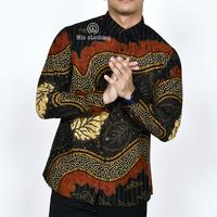 Gambar KEMEJA PRIA SLIM FIT / FASHION MEWAH / BATIK PRIA SLIMFIT / D442 - LBL2342, L dari JAN BATIK.ID undefined 4 Tokopedia
