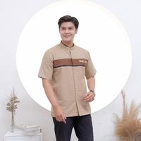 Gambar Ar-Rafi Koko Dewasa Lengan Pendek - Army, M dari NigosGallery undefined 4 Tokopedia