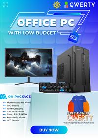 Gambar PAKET PC QWERTY H81NVME CPU INTEL I3 / I5 RAM 8GB DDR3 SSD 256GB - PAKET H81 i3 dari QWERTY Official undefined 4 Tokopedia