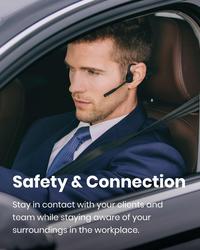 Gambar Shokz opencomm Wireless Bone Conduction Headphones Open comm dari Camzone Official undefined 5 Tokopedia