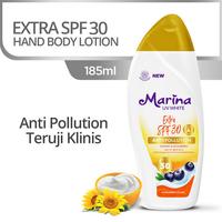 Gambar Marina Hand Body Lotion UV White Extra Spf 30 185ML Lotion Sunscreen dari Gerabahshop undefined 1 Tokopedia