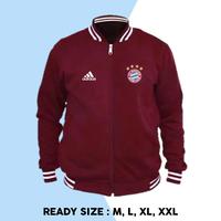 Gambar Jaket bola FC Bayern Munchen FCBFI Fans Varsity Zipper Football - Hitam, M dari DIGDAYA OFFICIAL undefined 1 Tokopedia