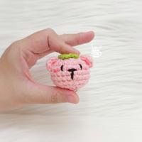 Gambar Gantungan Kunci Fruity Bear Lucu Murah Meriah Rajut Kado Crochet Berry - Apple dari Koka Moka undefined 4 Tokopedia