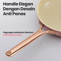 Gambar Meco Cookware Set Aesthetic 7 PCS Granit Aluminium Anti Lengket & BPA Free Garansi 1 Tahun Cocok untuk MPASI - Merah Muda dari Cahaya Samodra Store undefined 4 Tokopedia