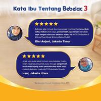 Gambar READY BEBELAC 3 MADU SUSU PERTUMBUHAN BUBUK 800 GR dari Juno Koleksi undefined 5 Tokopedia