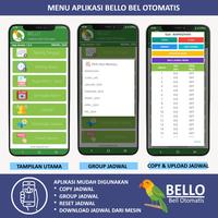 Gambar bel otomatis sekolah mp3 Bello AA40WE Wifi with tombol alarm emergency dari octopus-electronics undefined 4 Tokopedia