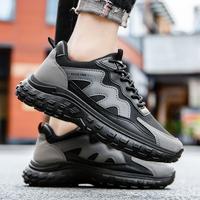Gambar Techdoo Sepatu Running Pria Sport Sepatu Olahraga Lari Sneakers MR709 - Hitam, 41 dari Techdoo undefined 5 Tokopedia