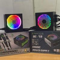 Gambar PSU Gaming Raptor RG-7R 700W + 80% Efficiency Led RGB Full Modular PSU dari Kreasi Computer Bekasi undefined 3 Tokopedia