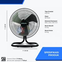 Gambar Kipas Angin Duduk Tornado Miyako KLB-18 / Miyako Desk Fan KLB18 Garansi Service dari SHMART ELECTRONIC undefined 2 Tokopedia