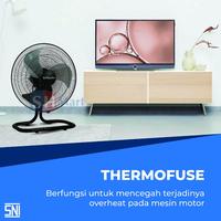 Gambar Kipas Angin Duduk Tornado Miyako KLB-18 / Miyako Desk Fan KLB18 Garansi Service dari SHMART ELECTRONIC undefined 4 Tokopedia