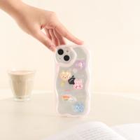 Gambar case 3d cartoon full lens cover case for iPhone 13/14/15 plus pro max - 3D decoration A, IP 14 plus dari Simpangstore2 undefined 5 Tokopedia