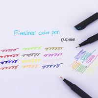 Gambar SET PENA PULPEN WARNA WARNI DRAWING PEN BOLPEN WARNA ART WATERCOLOR - 12 Color dari cloudesub.id undefined 4 Tokopedia