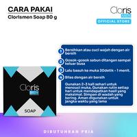 Gambar Clorismen Soap 80 gram Sabun Perawatan Wajah Pria Mencegah Jerawat dari Skincare Bandung Store undefined 4 Tokopedia