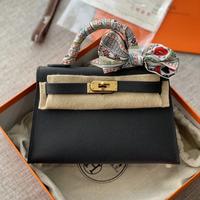 Gambar H KELLY Mini Black GHW Original dari Chelo Store undefined 1 Tokopedia