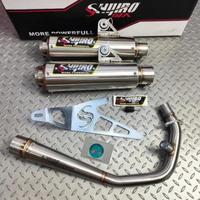 Gambar Knalpot Shinjiro Extreme Fullsystem Vespa Sprint Prima S LX INLET 45mm - INLET 45mm dari Aqilla Vespa undefined 1 Tokopedia