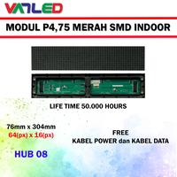 Gambar Modul Led Panel Running Text Indoor P4,75 Merah smd - Merah dari vanled running text undefined 1 Tokopedia