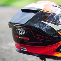 Gambar KYT R2R LED - Black/Red, XL dari Bandung Helmet Gallery undefined 4 Tokopedia