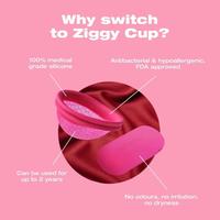 Gambar Intimina Menstrual Ziggy Cup–Extra-Thin Reusable Menstrual Cup dari Daily Supplement undefined 5 Tokopedia