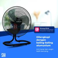 Gambar Kipas Angin Duduk Tornado Miyako KLB-18 / Miyako Desk Fan KLB18 Garansi Service dari SHMART ELECTRONIC undefined 3 Tokopedia