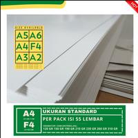 Gambar KERTAS KONSTRUK/ART KARTON/IVORY 120-310 GR PERPACK ISI 55 LEMBAR - A4, 120 GR dari tiwa building undefined 1 Tokopedia