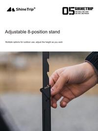 Gambar SHINETRIP Tiang Lampu Light Stand Telescopic Outdoor Camping dari TentangOutdoor undefined 4 Tokopedia