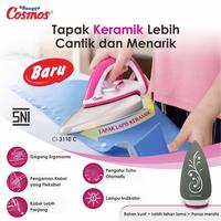 Gambar COSMOS SETRIKA LISTRIK GOSOKAN BAJU CI 3110 C - Merah Muda, extra bubble dari Horeelectronic undefined 1 Tokopedia