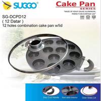 Gambar Suggo Cetakan Kue Pukis 10 / 12 / 19 Lubang - 12 Lubang Datar dari Bontang Hokki Houseware undefined 2 Tokopedia
