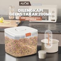 Gambar Focat TP Dispenser Makanan Kucing E20-E21 Tempat Penyimpanan Makan Hewan - Kecil dari Focat Indonesia undefined 4 Tokopedia