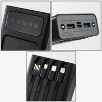 Gambar Power Bank Solar 2 Port 10000mAh Micro Lightning Type C dari Fans Market undefined 4 Tokopedia