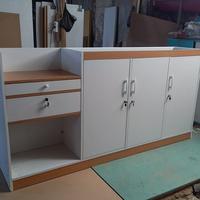 Gambar ETALASE MEJA KASIR 2X1 MTR MODEL MINIMALIS dari interior barokah undefined 5 Tokopedia