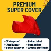 Gambar PREMIUM SARUNG MOTOR LISTRIK/COVER MOTOR LISTRIK/COVER SEPEDA LISTRIK super cover tebal anti UV anti cakar kucing dan waterproof - Abu-abu, M dari Super cover new undefined 3 Tokopedia