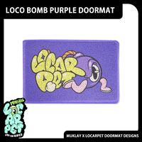 Gambar MUKLAY X LOCARPET - LOCO BOMB PVC MAT - PURPLE dari Locarpet Indonesia undefined 1 Tokopedia