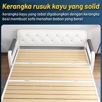 Gambar Sofa Bed Lipat 80CM Minimalis / Sofa Lipat Tidur / Kursi Sofabed Lipat - Biru dari grosir indo javanesia undefined 5 Tokopedia