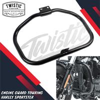 Gambar Engine Guard Crash Bar Pelindung Mesin Harley Sportster XL 883 1200 48 dari TWISTIC CUSTOM undefined 1 Tokopedia