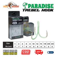 Gambar Paradise Treble Hook Glow In The Dark - Kail Pancing Mata Tiga - UK 8 dari Dudit Widodo undefined 3 Tokopedia