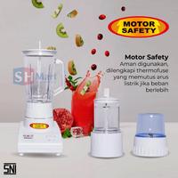 Gambar Miyako blender Plastik 3in1 BL-102PL / Pelumat Dengan Penggiling Kering Dan Basah BL102PL Garansi Resmi dari SHMART ELECTRONIC undefined 3 Tokopedia