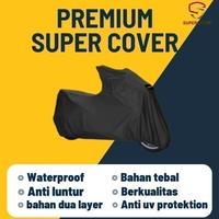 Gambar PREMIUM SARUNG MOTOR LISTRIK/COVER MOTOR LISTRIK/COVER SEPEDA LISTRIK super cover tebal anti UV anti cakar kucing dan waterproof - Abu-abu, M dari Super cover new undefined 5 Tokopedia