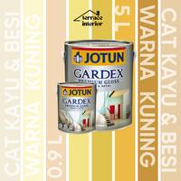 Gambar Cat Kayu & Besi Gardex Warna Kuning Premium Gloss Jotun 0.9 L - Midas Gold dari Terrace Interior undefined 2 Tokopedia