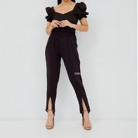 Gambar S - XXL CELANA KERJA KANTOR CELANA SCUBA SLIT LIST CELANA BELAH PALAZO - Fushia, XXL dari fixupfixup undefined 4 Tokopedia