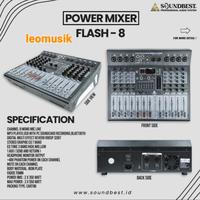 Gambar POWER MIXER SOUNDBEST FLASH 8 ORIGINAL dari Leomusik undefined 1 Tokopedia