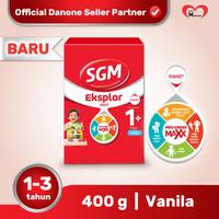 Gambar SGM Eksplor 1+ Pro-GressMaxx Vanilla / Madu Susu Pertumbuhan 400 gr - madu dari Toko Anterah Swalayan undefined 2 Tokopedia