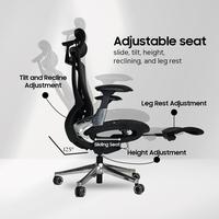 Gambar Neo Envol C2 - Premium Ergonomic Office Chair | Kursi Kantor Ergonomis - Black dari NOIR GEAR OFFICIAL undefined 3 Tokopedia